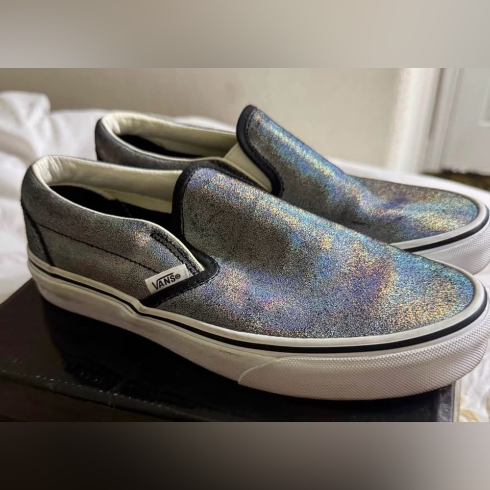 Vans Iridescent Slip-On Shoes